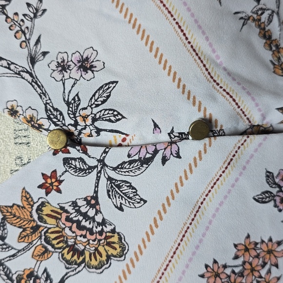 Maurices Floral Button Up Blouse - Picture 3 of 3